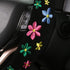 Embroidery Cute Steering Wheel Covers,DeepFloral Stitched,Hand-Grip,Universal Fit Most Cars SUV,Colorful (FXP-HUA02)...