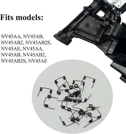 20 Pcs 877761 Nailer Feeder Springs for Coil Roofing Nailer, Fit NV45AA, NV45AB, NV45AB2, NV45AB2S, NV45AE Coil Nailers...