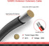 12AWG 6FT Anderson Extension Cable 2 6 10 20 35 50FT Solar Extension Cable Anderson Connector for Portable Power Station Solar Generator Solar Pan...