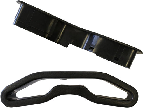 Dragonfire Racing Harness Pass Through Bezel for 14-20 Polaris RANRZR1000XE black...