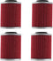 4-Pack Oil Filter Replacement for Can-Am Bombardier Outlander 330 400 450 500 570 650 800 850 1000 Replace# 420256188 711256188 KN152 HF152...