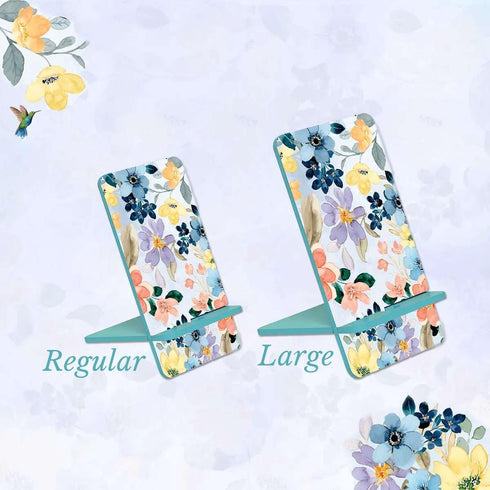 Wooden Cell Phone Stand,Universal Phone Holder Stand with Charging Hole Compatible with All Phone iPhone14,Smartphones,Facetime Holder for Desk 6"...