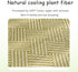 Cute Fruits Pet Cooling Summer Mat, Pet Straw Mat with Pillow for Dogs Cats, Pet Rattan Woven Breathable Comfort Mat Sleeping Pad for Dogs Cats Pu...