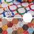 Hex Patchwork Templates,100Pcs Hexagonal Paper Piecing Template DIY Patchwork Modelboard Quilting Templates Sewing Craft DIY Stitching Tool (22mm ...
