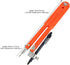 12 Inch Professional Compass for Woodworking, Large Compass for Drawing Circles, Carpenters Compass with Pencil, Drawing Compass for Geometry, Dra...