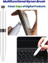 4 in 1 Cleaner Kit for AirPods, Cleaning Pen for Earphones, Cleaning Tool for Charging Case and Headphones (Black)......