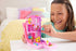 Barbie Polly Pocket Dreamhouse Compact, Dollhouse Playset with 3 Micro Dolls, 1 Puppy, 11 Accessories, Elevator & Pool...