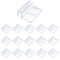 16 PCS 8mm Acrylic Aquarium Cover Clip, Clear Fish Tank Glass Cover Clip Support Holder Universal Lid Clips for Rimless Aquariums...