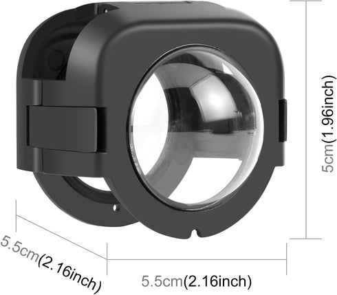 for Insta 360 x3 Lens Protector, PULUZ Dual Lens Guards for Insta360 X3 Protective Case Optical Tempered Glass Camera Accessories for Insta 360 x3...