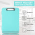 Clipboards a4 Clip File A4 Binder Storage Nursing Clipboard Plastic Side Opening Box Waterproof PVC Flip Material Document Drawing Pad Clip Organi...