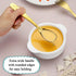 Berglander Gold Toddler Utensils 4 Pieces Golden Titanium Plating Kids Silverware Set, Children Safe Forks and Spoons Flatware, Mirror Polished Sm...