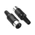 MEIRIYFA DIN 5-Pin Male Plug Connector, 4 Pack DIN 5 Pin Plug MIDI Cable Adapter Socket Solder Terminals Connector for Microphone Amplifiers...