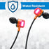 MANHATTAN Bluetooth Wireless Neckband Headphones — Earbud Earphones with 15H Playtime, Noise-Isolating, IPX4 Water Resistant, Built-in Mic – for W...