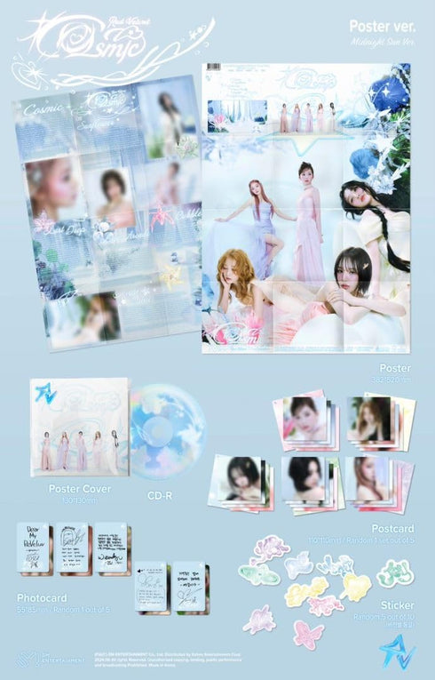 Red Velvet Cosmic Album (Poster Midnight Ver), undefined...