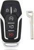 Keyless Entry Remote Smart Key Fob Shell Case Button Pad Cover for Ford Fusion Mustang Explorer Lincoln MKZ MKC 2013-2017...