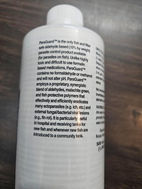 250Ml, Paraguard Parasite Control...
