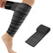 Calf Splint Compression Wra Bandage Sleeve for Lower Leg Pain Relief, Shin Splint Guard Plus Size Extra Long, One Size Fit Most, black, X-Large...