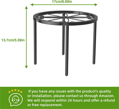 1 PCS Plant Stand-6.69IN Small Plant Rack, Heavy Duty Flower Pot Stands, Plant Pot Shelf Anti-rust Potted Plant Holder for Room Indoor and Outdoor...