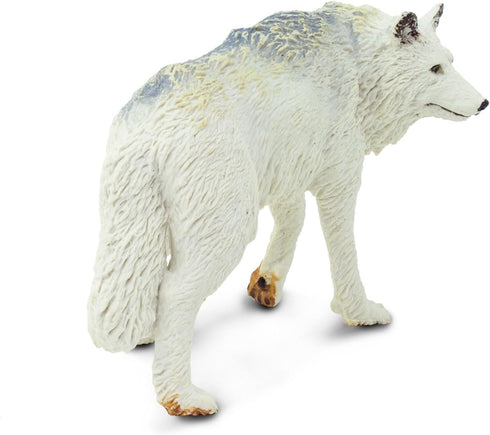 Safari Ltd. White Wolf Figurine - Realistic, Hand-Painted 3.6" Model Figure - Educational Toy for Boys, Girls & Kids Ages 3+...