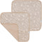 Copper Pearl Baby Security Blanket Set of 2 - Portable Size for Self-Soothing On-The-Go, Ideal Baby Blankets for Boys and Girls, Ultra-Soft, and G...