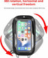 Bike/Bicycle Phone Holder Waterproof,Bike Accessories,Bike Handler Bag 360° Rotatable,Bike Phone Mount with Sensitive TPU Touch-Screen for Phones ...