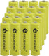 20 Pack Solar Light AA Rechargeable Batteries Ni-CD 600mAh,NiCd AA Rechargeable Batteries for Solar Lights Solar Lamp...