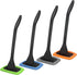 Car Windshield Cleaning Tool, Windshield Cleaner with 4 Washable and Reusable Microfiber Pads and Extendable Handle, for Auto Glass Wiper...