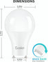 GU24 Dusk to Dawn Outdoor Light Bulbs,Light Sensor A19 LED Bulbs,Photocell Sensor, Automatic On/Off for Indoor/Outdoor Security Lighting,10Watt(90...