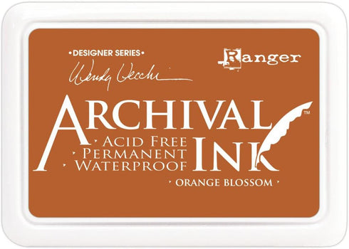 Ranger Wendy Vecchi Archival Ink Pad, Orange Blossom...