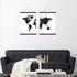 Magnetic Poster Hanger Frame for 8x12 8x10 8x8 Movie Music Posters Wall Art, Black Wood Picture Frames for Large Canvas Diamond Map Decor, Living ...