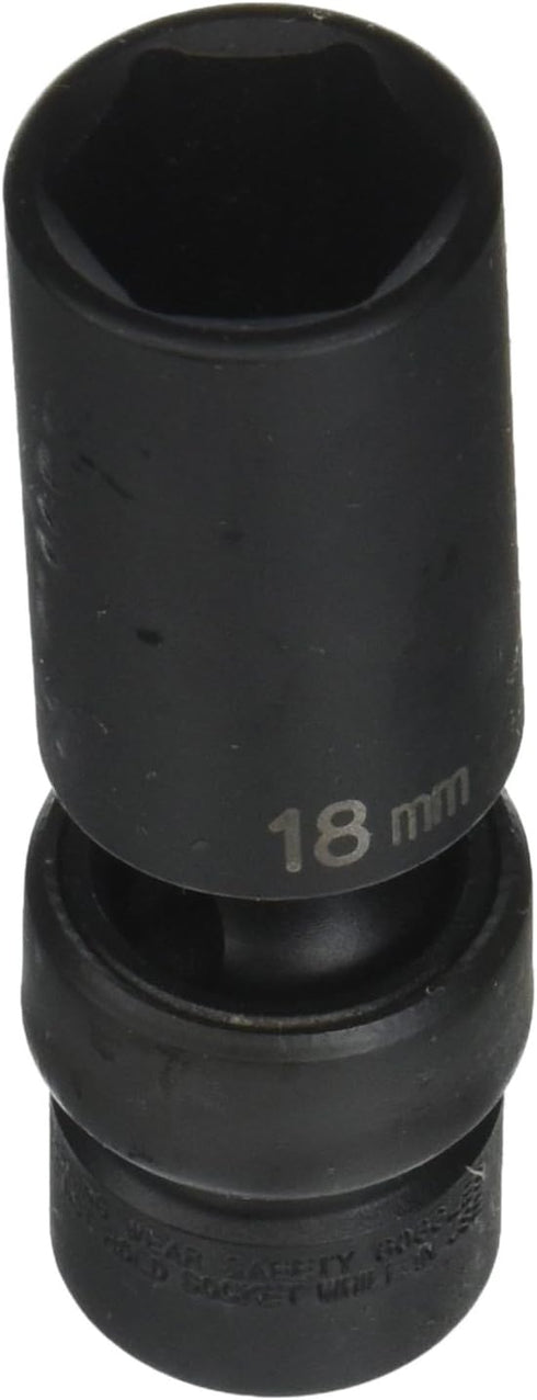 Grey Pneumatic (1018UMD) 3/8" Drive x 18mm Deep Universal Socket...