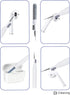 9 in 1 for AirPods Case Accessories with Cleaner Pen - Soft Silicone for AirPods 2nd Generation Case Cover Set Kit, Protective 1st Generation Airp...
