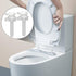 Plastic Toilet Seat Hinge Bolt Screws 2 Pack Toilet Seat Screws Replacement with Nuts and Washers to Fix the Top Mount Toilet Seat...