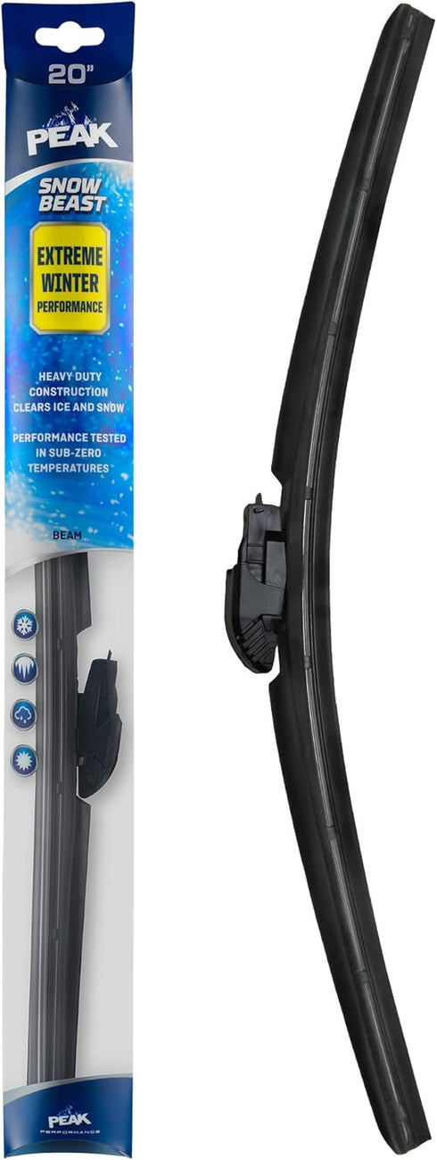 PEAK Snow Beast Winter Windshield Wiper Blade, 20-inch...