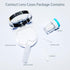 Contact Lens Travel Kit with Cleaner Washer, 5 in 1 Portable Contact Box with Mirror Tweezers Remover Tool Solution Bottle for Travel Daily Outdoo...