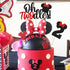 Oh Twodles Red Cake Topper Second 2nd Birthday Party Supplies Decorations for Baby Red Girl Bday...