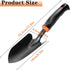 Garden Trowel Hand Shovel Heavy Duty Gardening Hand Trowel with Ergonomic Grip Rust Resistant Garden Tools Small Spade for Planting Transplanting,...