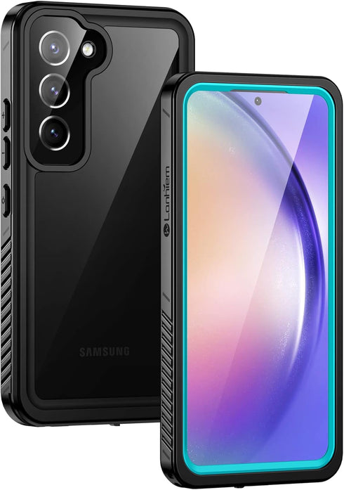 Lanhiem Samsung Galaxy A54 5G Case, IP68 Waterproof Dustproof Case with Built-in Screen Protector, Rugged Full Body Shockproof Phone Cover for Sam...
