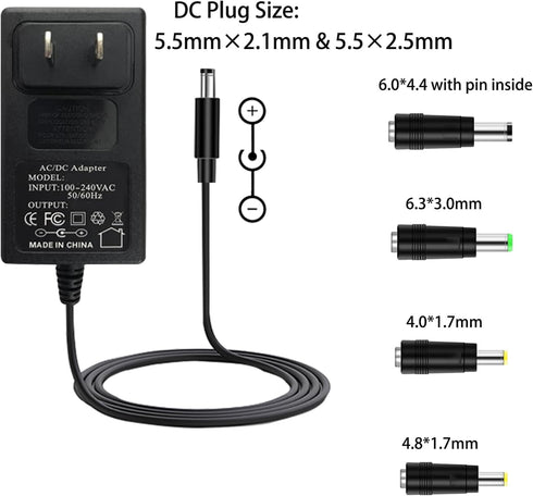 18V AC Power Supply Adapter Charger Fits for Altec Lansing Rockbox XL IMW999, Altec Lansing IMW889 Bluetooth Speakers, Brookstone Big Blue Studio ...
