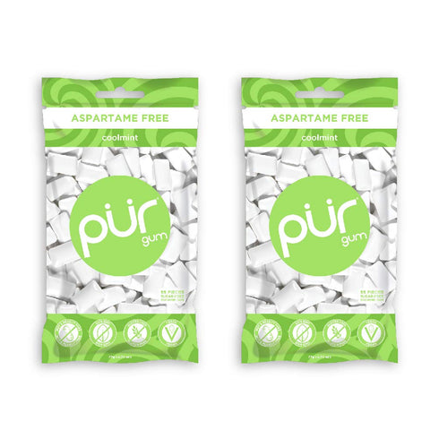 PUR Gum Coolmint, 2.8 oz, 2 Count...