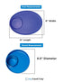 Travel Tray Round, USA Made Easily Convert Your existing Cup Holder to a Tray and Cup Holder for use in a Car Seat, Booster, Stroller, Golf Cart a...