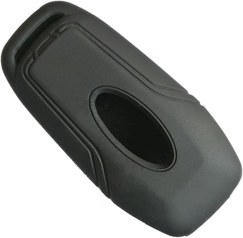 Qty(2) Alegender 5 Buttons Rubber Smart Key Cover Jacket Glove Holder for Ford Fusion Explorer F-150 Mustang Lincoln MKZ MKC Fob Remote...