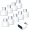 10 Pack USB to USB-C Adapter, USB Type-C Male to USB A Female for USB Micro-B Devices, Flash Drive, Mouse, Keyboard, Game Controller...