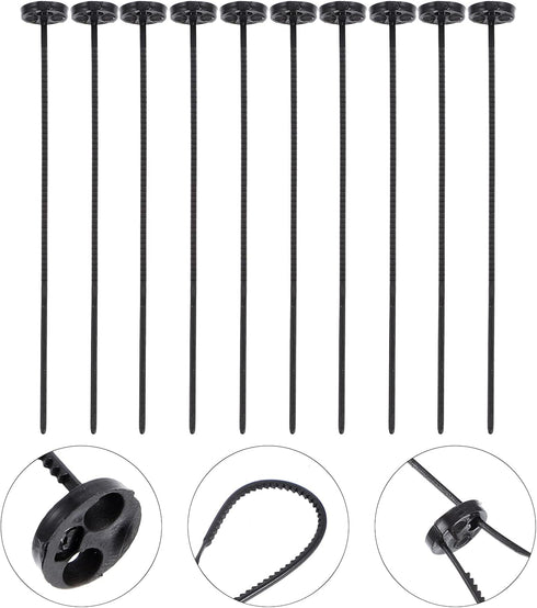 10pcs No Sew Instant Buttons Plastic No- Sewing Buttons Easy Drawstring Threader Flexible Needle Drawstring Replacement Tool for Jackets Needle- S...