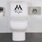 Ministry of Magic This Way Toilet Decor Wall Vinyl Decals Bumper Stickers for Cars, Van, Trucks, Laptop, Waterproof, 7.5" x 6.4"...