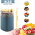 Avesfer 3 PCS Toothpick Holder Dispensers with 900 PCS Toothpicks Pop-Up Automatic Tooth Pick Dispenser for Kitchen Restaurant Thickening Containe...