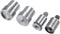 uxcell 17mm Snap Fasteners Button Die for Hand Press Machine Setter Carbon Steel Pointed Fasteners Tool M8x1.25mm Install Thread...