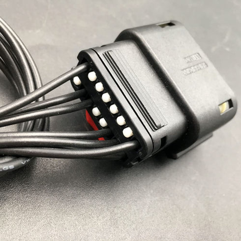 Headlight Connector Plug Harness Repair Pigtail Compatible with Ford Fusion 2013 2014 2015 2016 7 -Wire Halogen...