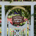 Jetec Interchangeable Seasonal Welcome Sign Front Door Decor, Rustic Wood Wall Hanging Outdoor, Farmhouse, Porch, for Spring Summer Fall Holiday H...
