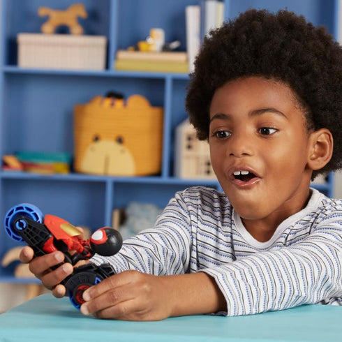 Spidey and His Amazing Friends Miles Morales Action Figure with Toy Motorcycle, Preschool Toys, Ages 3 and Up...
